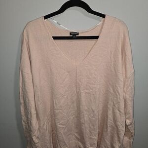 Torrid Blush V-Neck Sweater